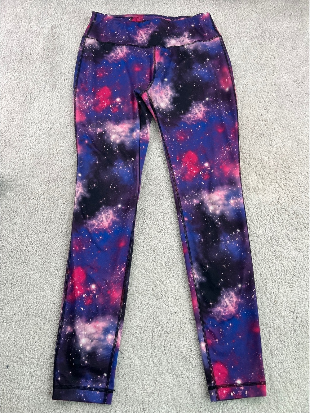 Danskin Now Galaxy Print Full Length Leggings